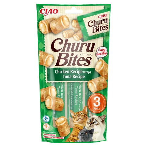 Churu BITES ქათამი თინუსის შიგთავსით