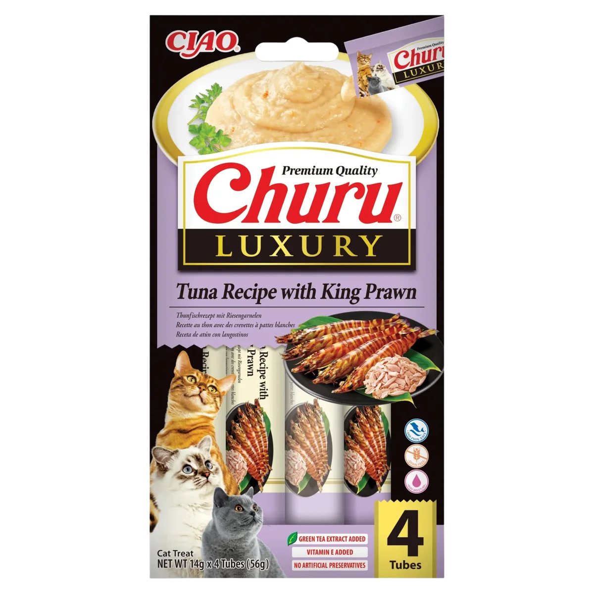 Churu LUXURY თინუსი სამეფო კრევეტებით