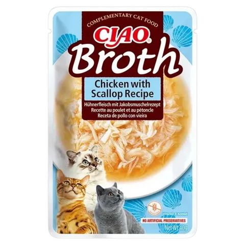 Ciao BROTH ქათამი სკალოპით