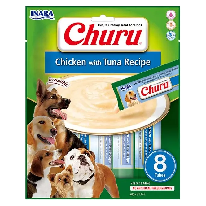 Dog CHURU ქათამი თინუსით