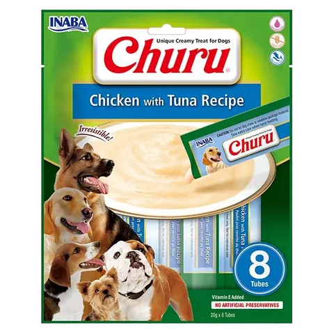 Dog CHURU ქათამი თინუსით