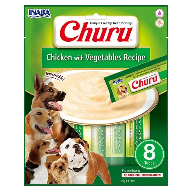 Dog CHURU ქათამი ბოსტნეულით