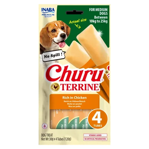 Churu TERRINE ქათმის ხორცით (10 - 25კგ)