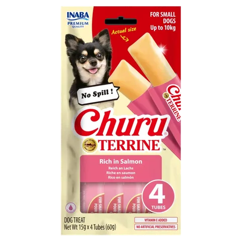 Churu TERRINE ორაგულით (< 10კგ)