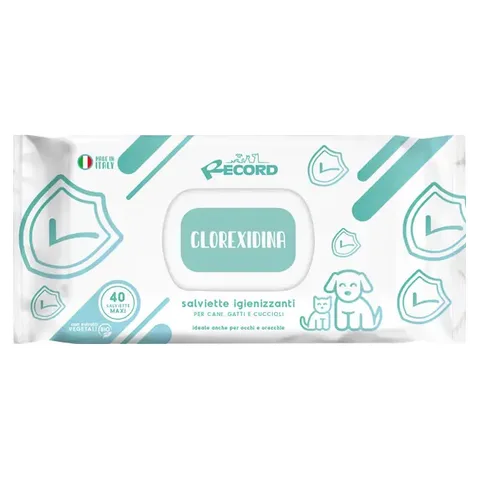 Wet wipes for dogs and cats 40 pieces CLOREXIDINA (7075.1)